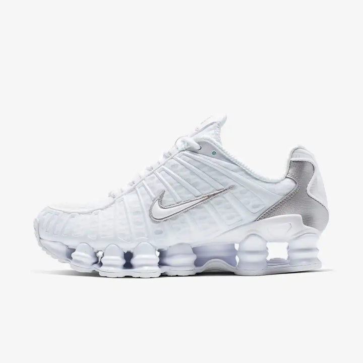 Nike Shox TL White Metallic Silver