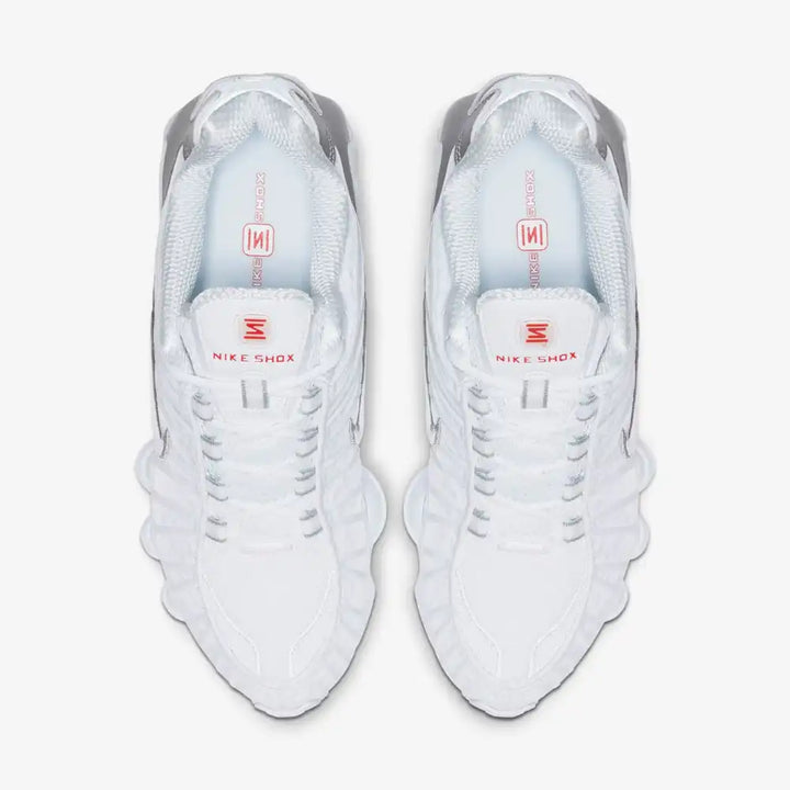 Nike Shox TL White Metallic Silver