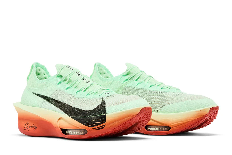 Tênis Nike Air Zoom Alphafly NEXT% 3 x Eliud Kipchoge 'It's Just The Start' Verde