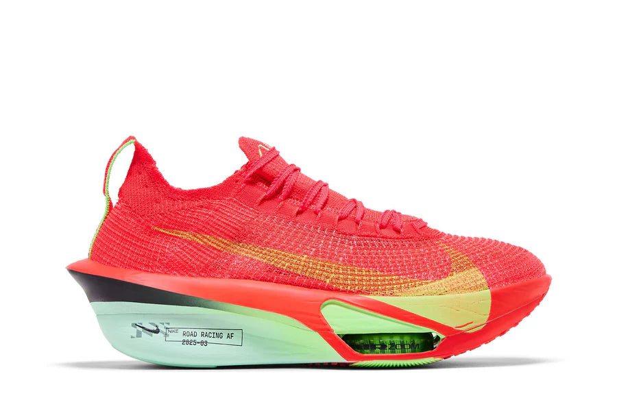 Tênis Air Zoom Alphafly NEXT% 3 'Bright Crimson Lime Blast' Vermelho