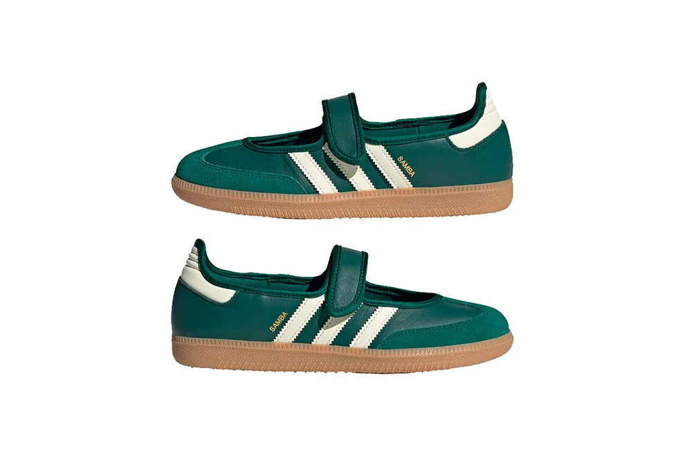 Adidas Samba Jane Green White Gum Verde