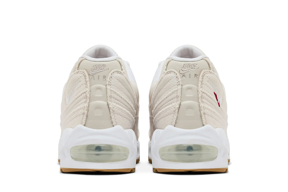 Levi's x Nike Air Max 95 OG Light Orewood Brown Denim Branco