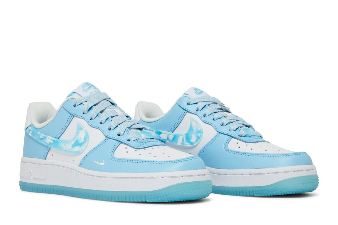 Nike Air Force 1 x Nail Art Azul