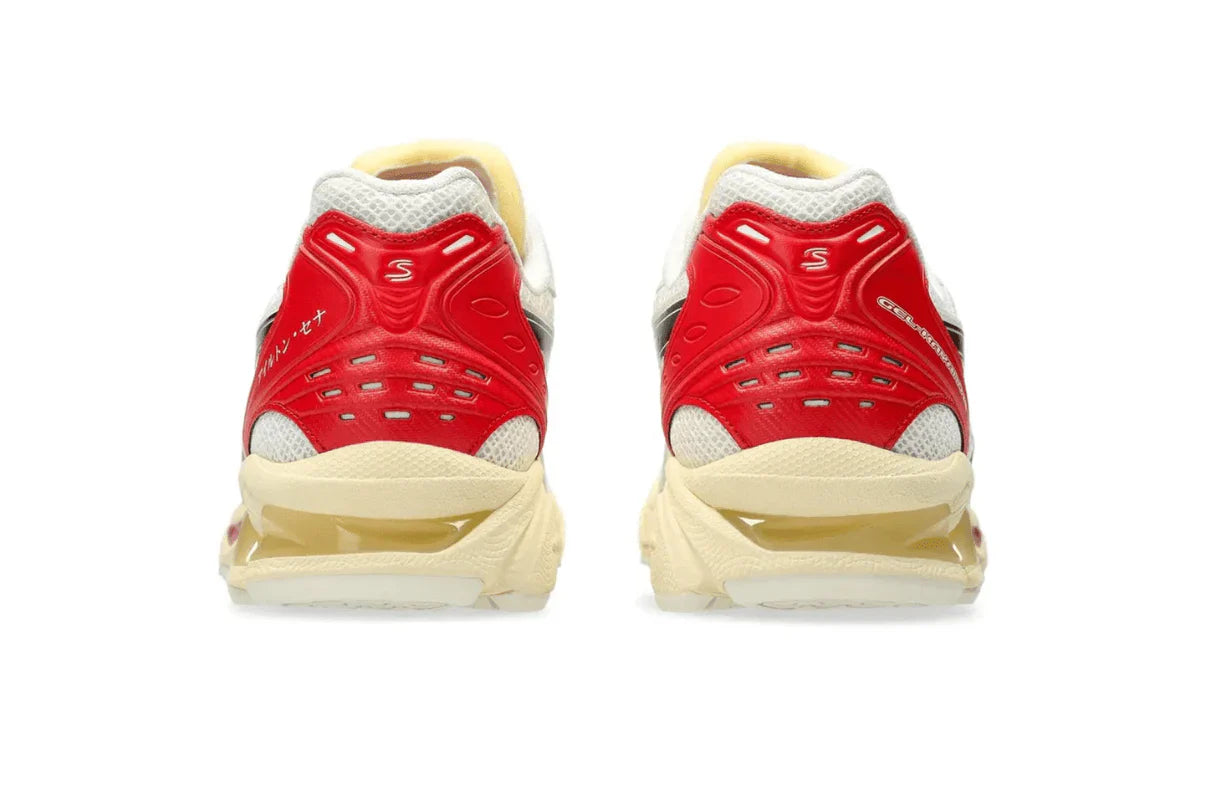 Asics Gel-Kayano 14 x Senna White Red Branco