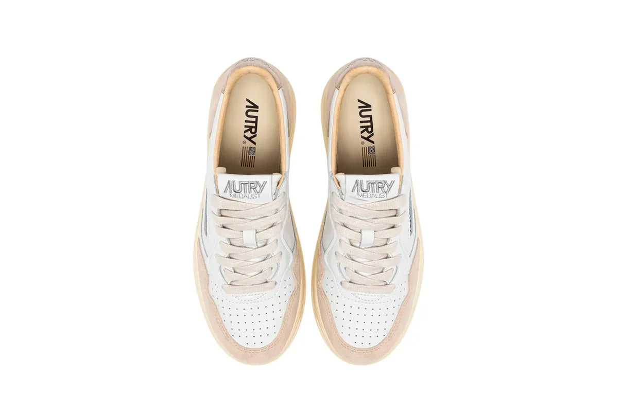 Autry Medalist Low LS75 Branco