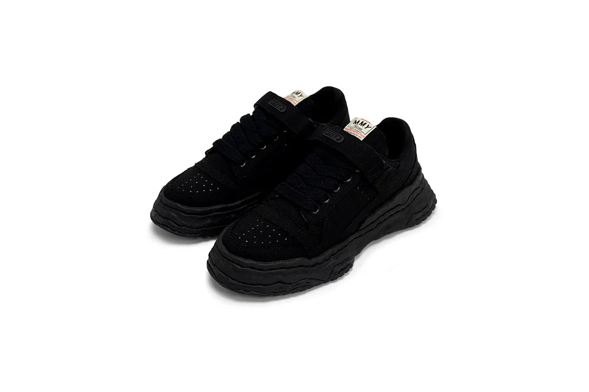 Maison Mihara Yasuhiro "Keith" OG Sole Canvas Low-top Black Preto