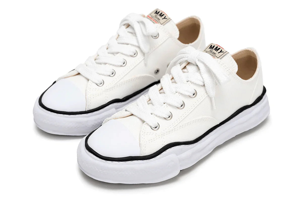 Maison Mihara Yasuhiro "Peterson" OG Sole Canvas Low-top White Branco
