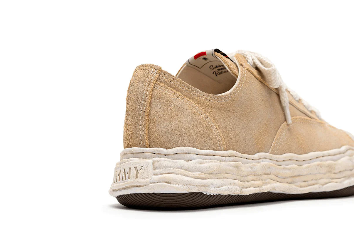 Maison Mihara Yasuhiro "PETERSON23" OG Sole Vintage Suede Low-top Bege
