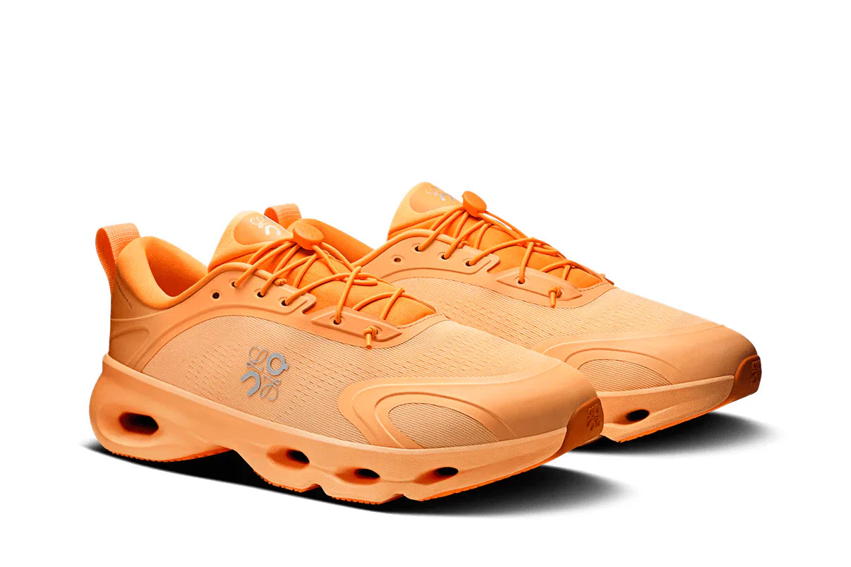 On Running Cloudsolo Loewe White Orange Laranja