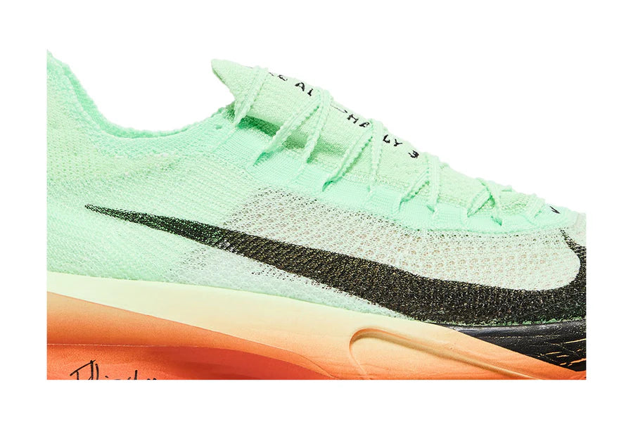 Tênis Nike Air Zoom Alphafly NEXT% 3 x Eliud Kipchoge 'It's Just The Start' Verde