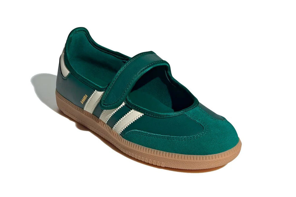 Adidas Samba Jane Green White Gum Verde