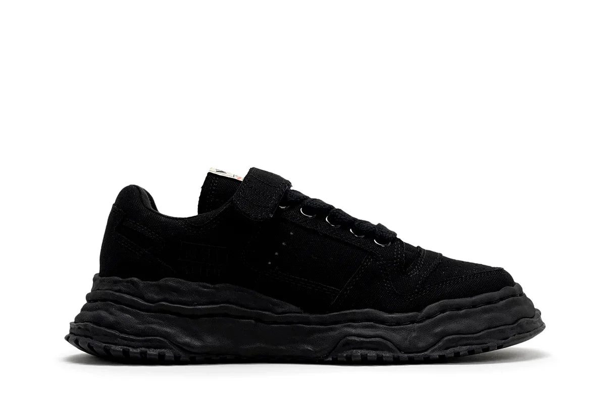 Maison Mihara Yasuhiro "Keith" OG Sole Canvas Low-top Black Preto