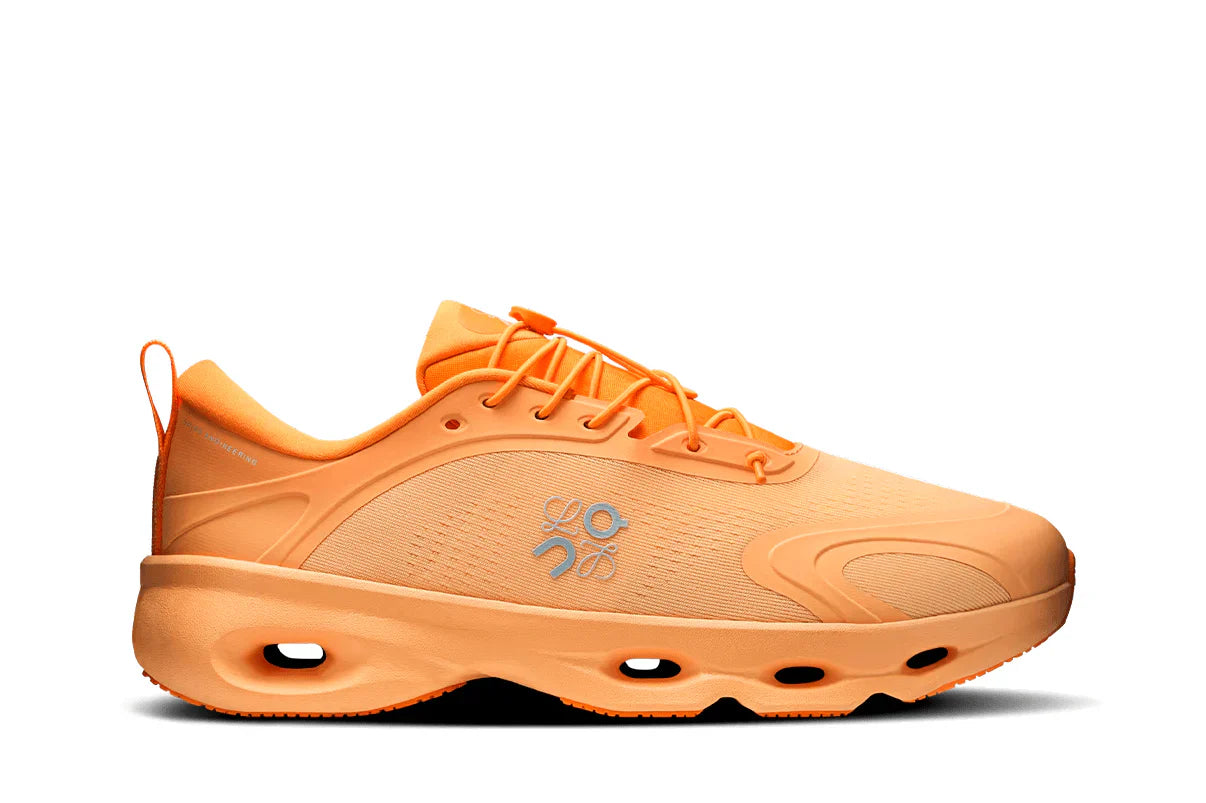 On Running Cloudsolo Loewe White Orange Laranja