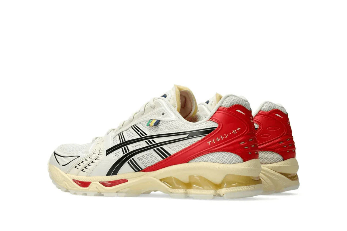Asics Gel-Kayano 14 x Senna White Red Branco